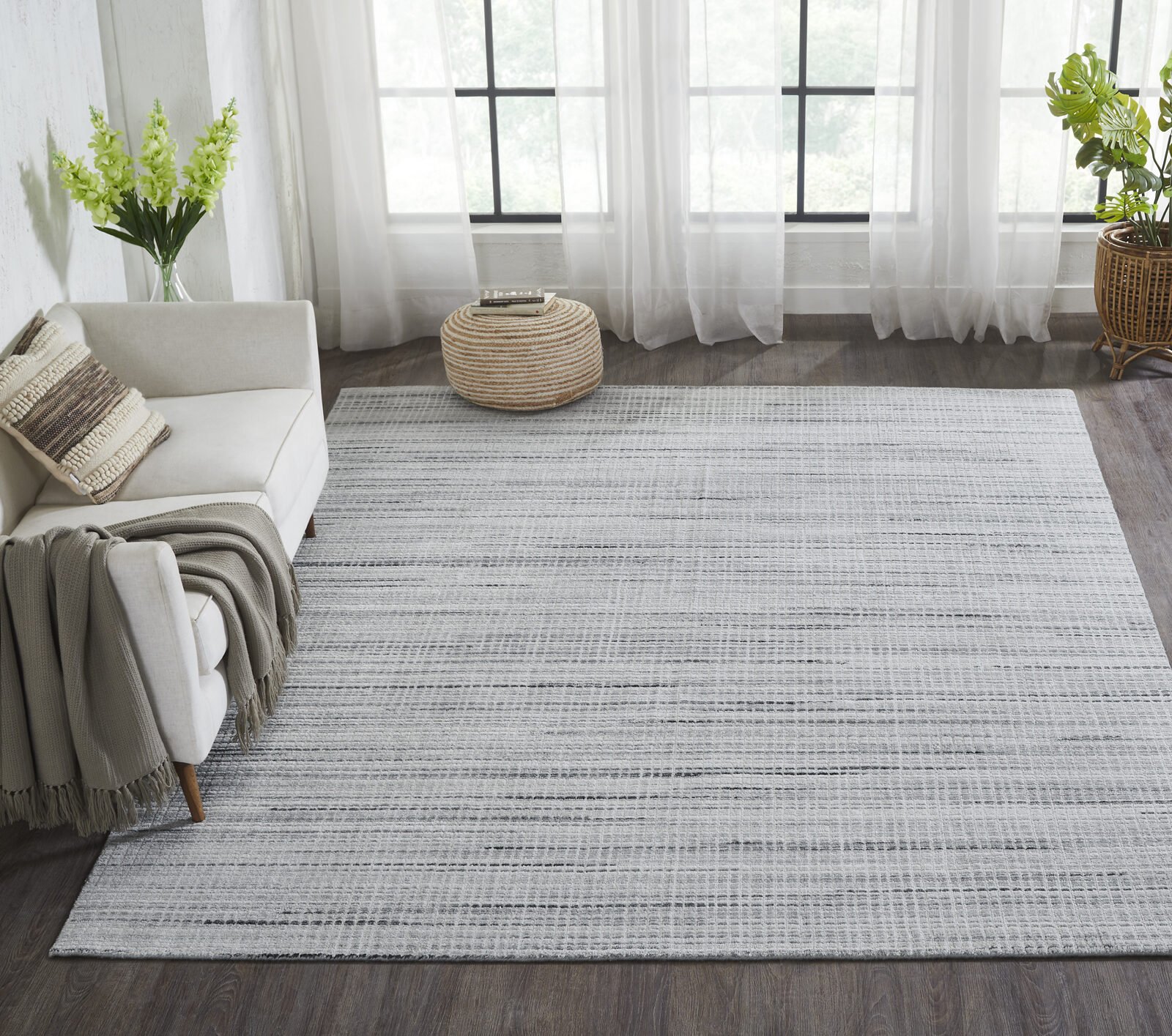 Hudson Grey - White