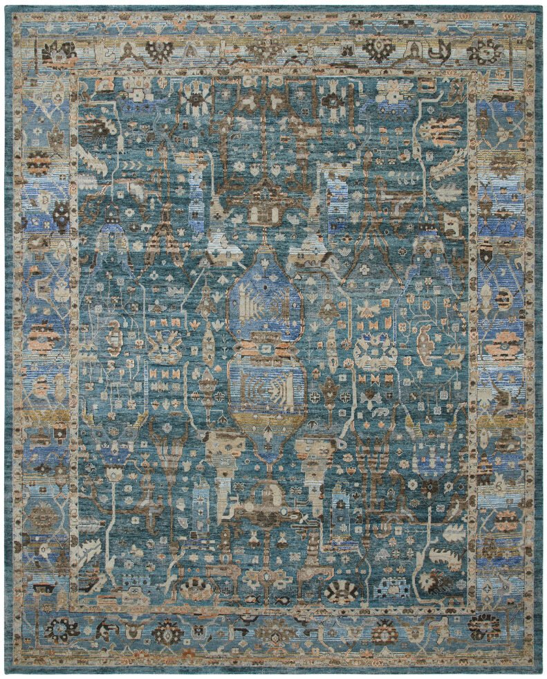 Kosta Antique Blues/Browns