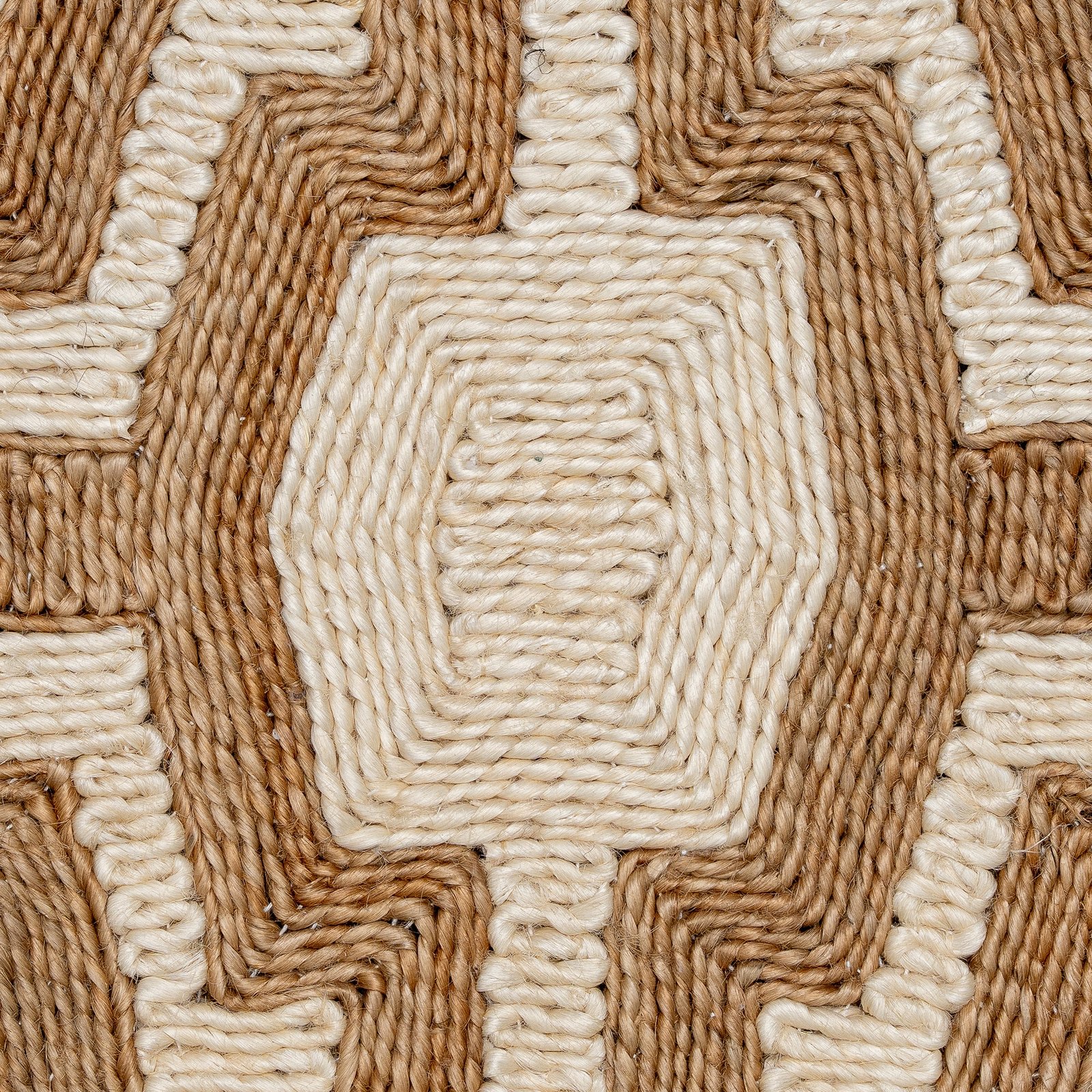 Angle Medallion Ivory - Natural