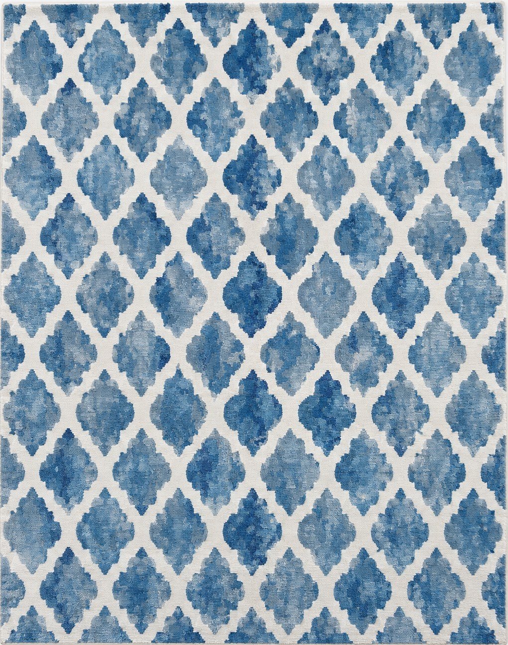 Trellis Splash - Blue