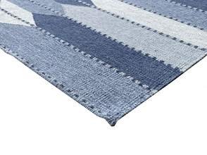 Lozenge Rep Denim Flat