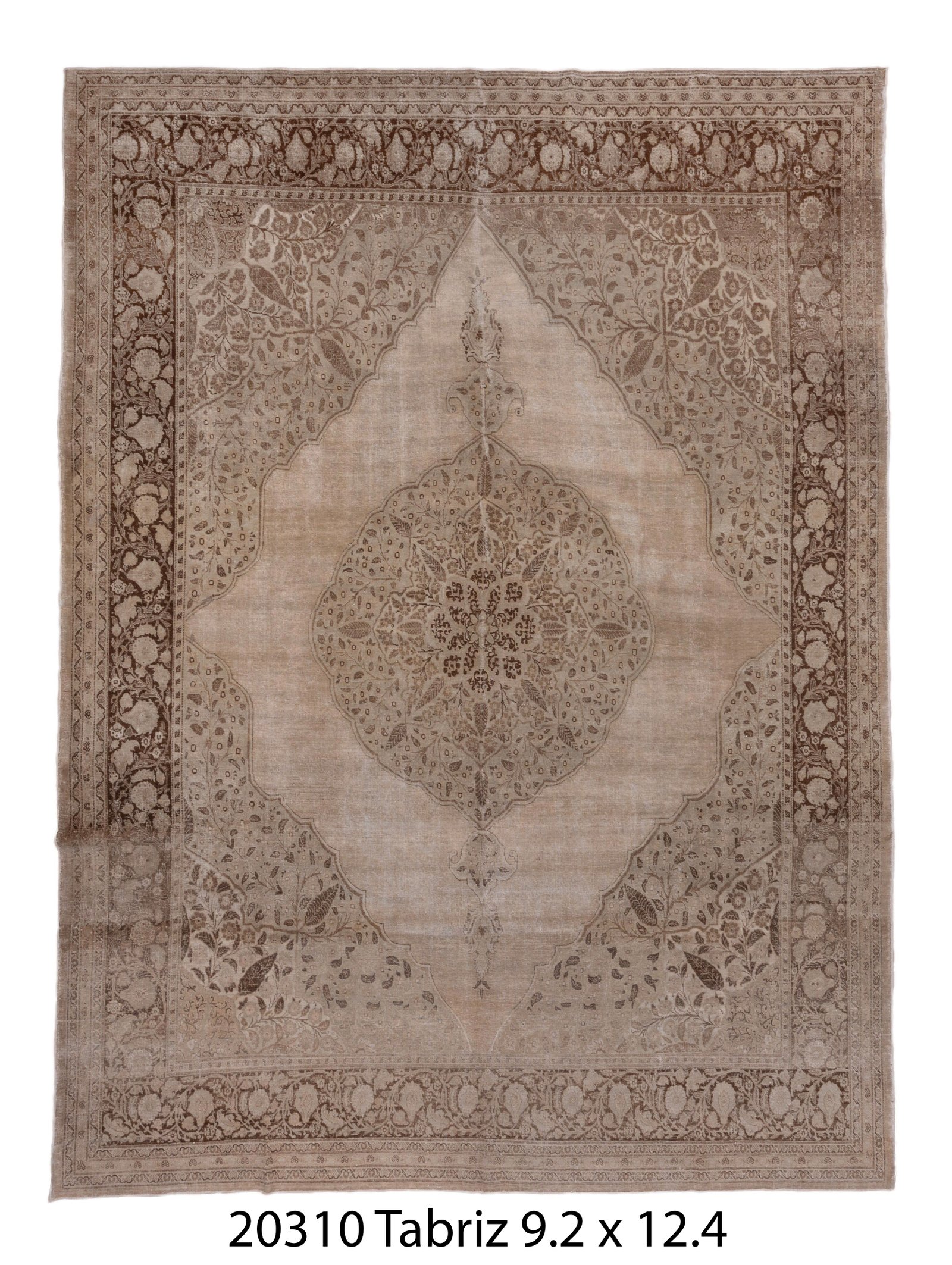 Tabriz 12' 4" X 9' 2"