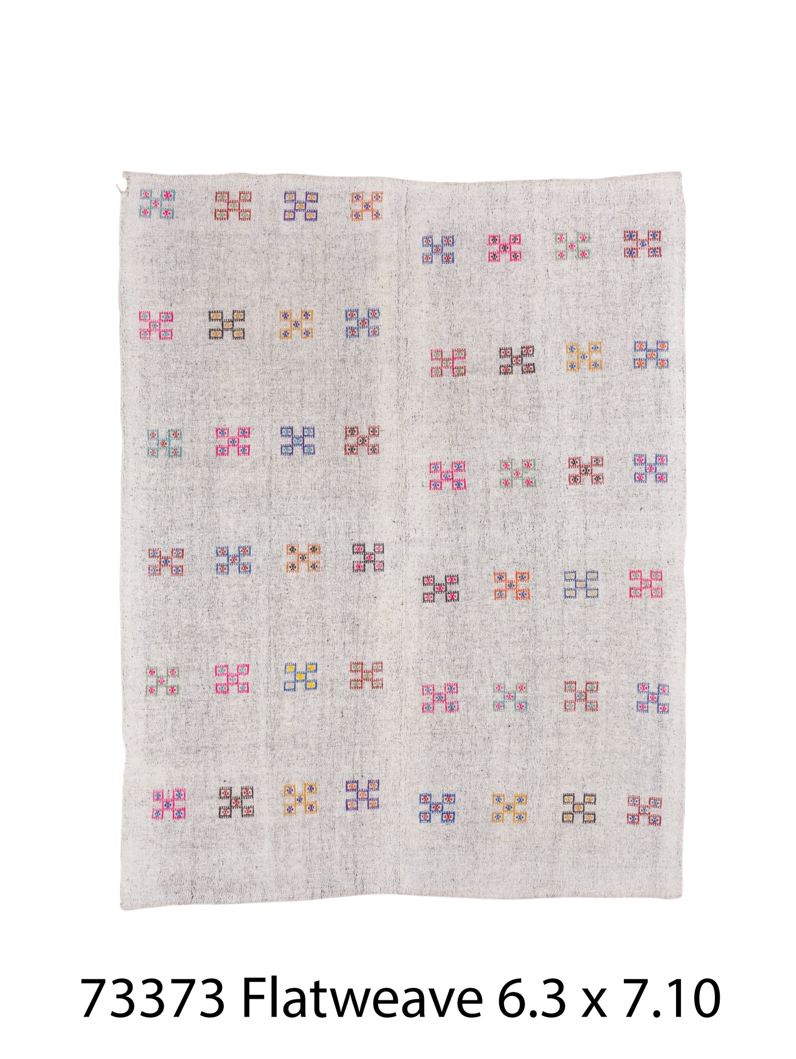 Flatweave 7'10" X 6' 3"