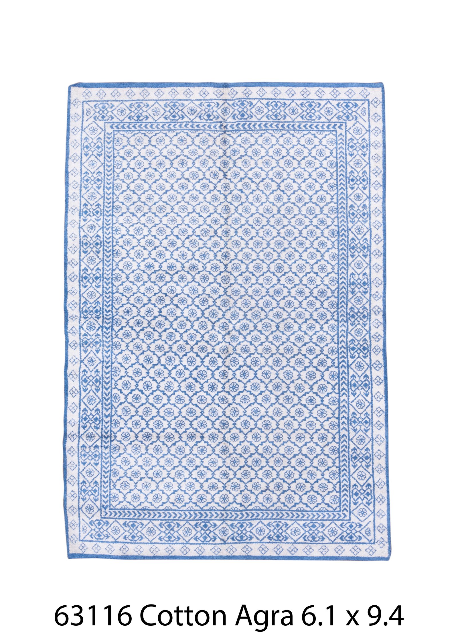 Cotton Agra 9' 4" X 6' 1"