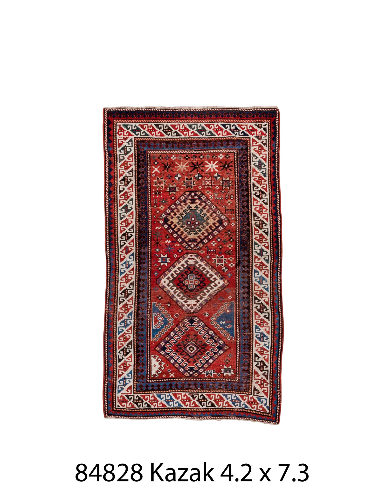 Kazak 7' 3" X 4' 2"