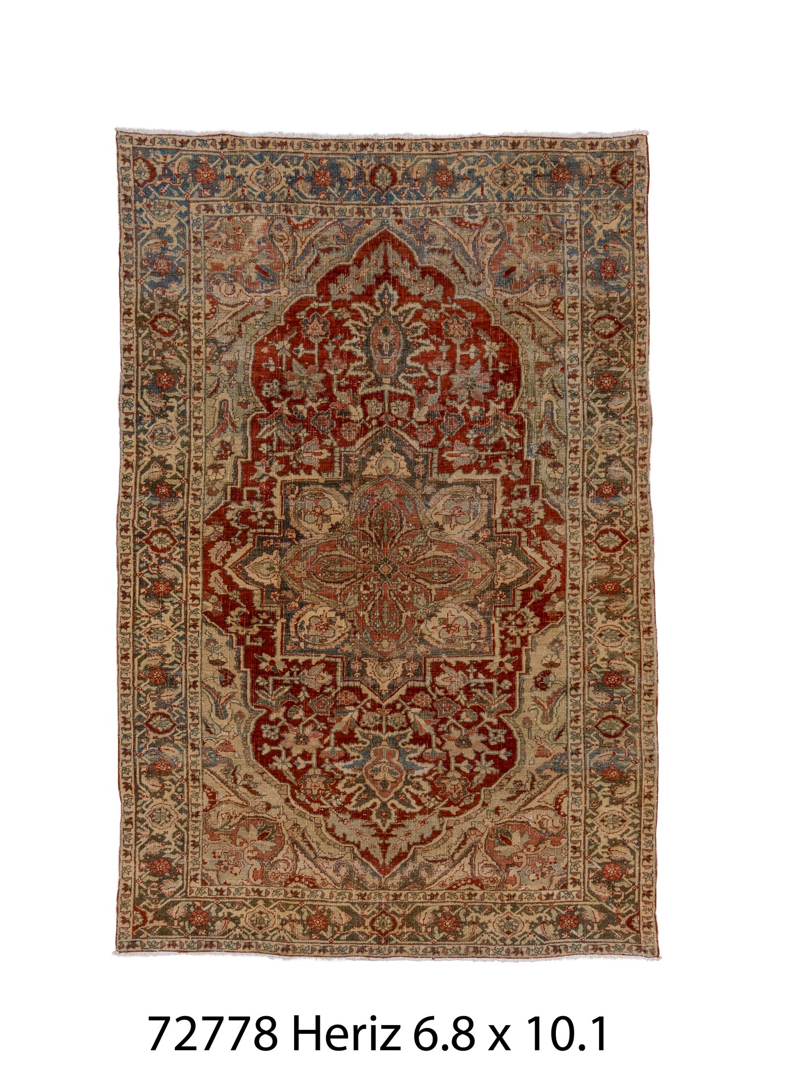 Heriz 10' 1" X 6' 8"