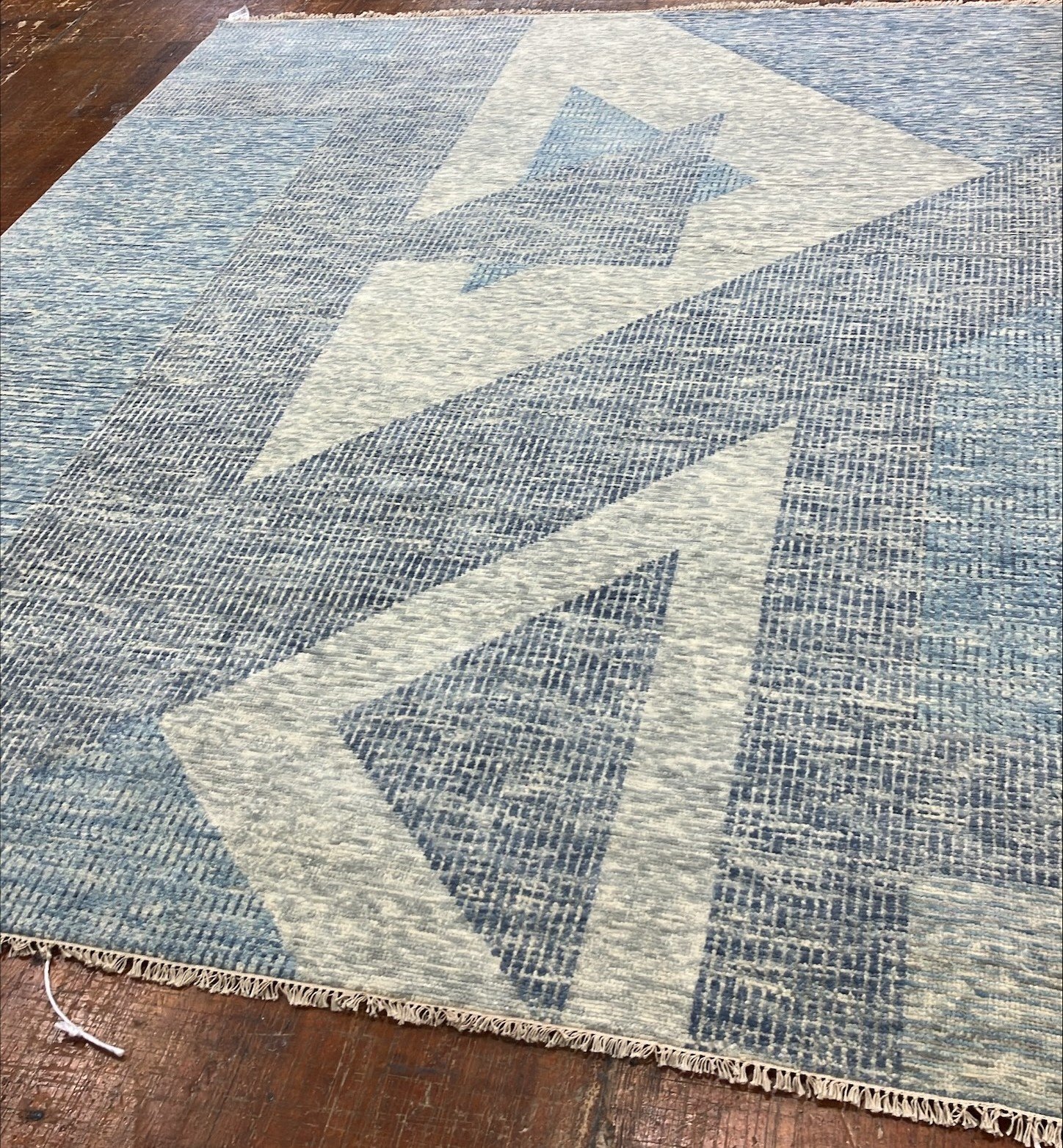 AARYA-5 BLUE-GREY - 8 x 10