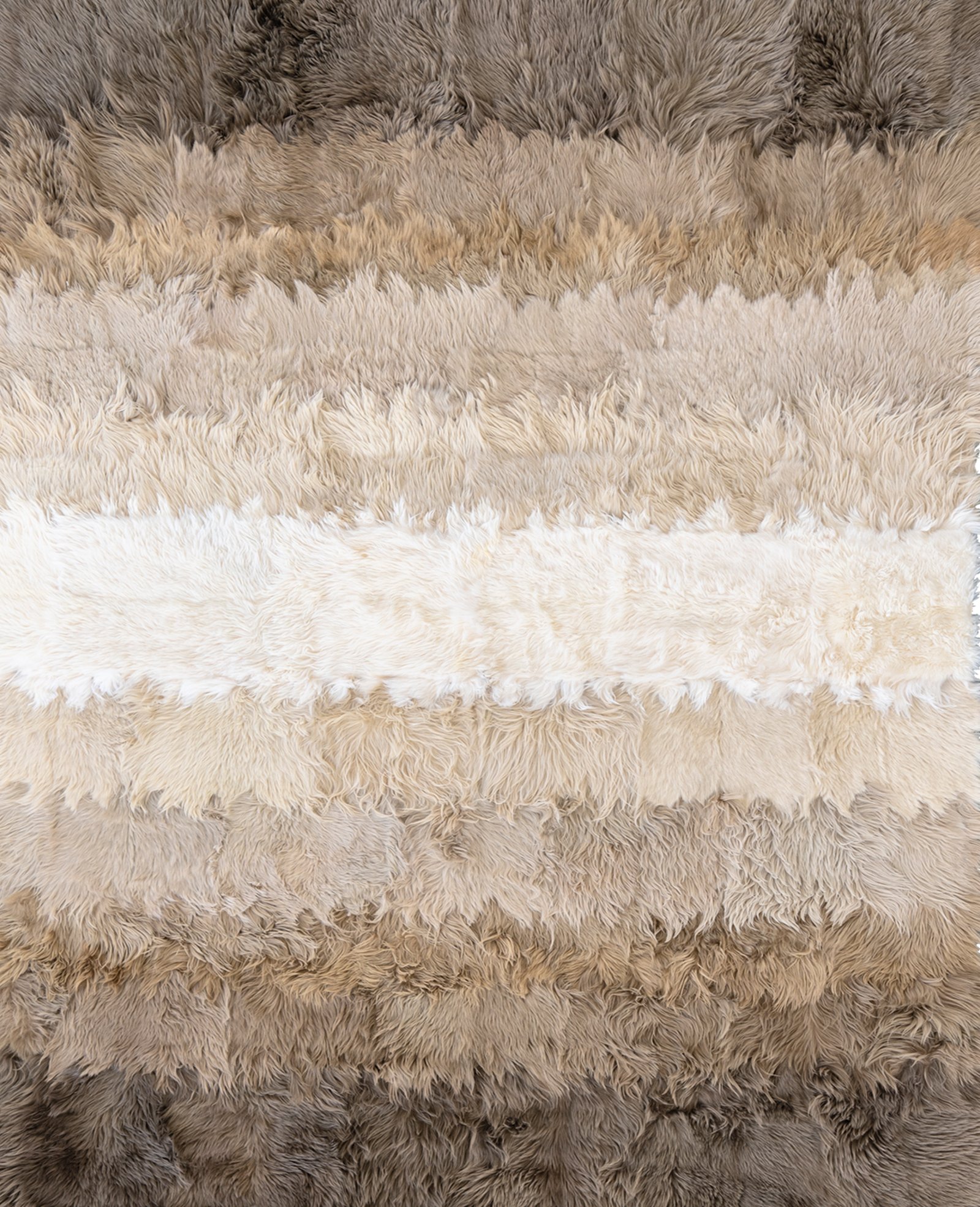 ANGORA GOAT OMBRE CHAMPAGNE